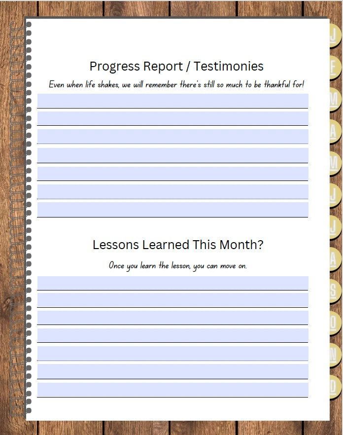 2025 DIGITAL PLANNER (Monthly)